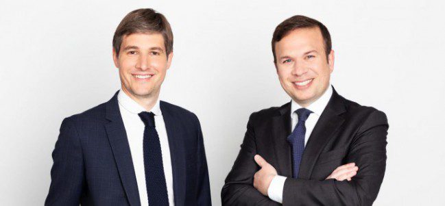 Romain Gauvrit (à gauche) et Nicolas Manardo

