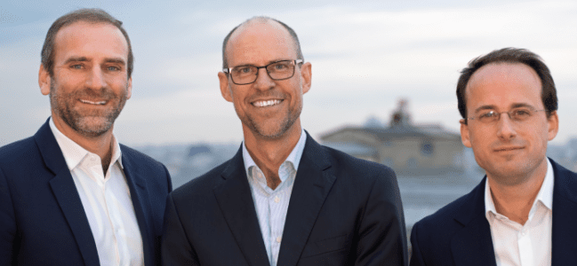 Les trois fondateurs d’Etic Partners. De gauche à droite : Simon Quiret, Alan Follmar, Pierre Pochet