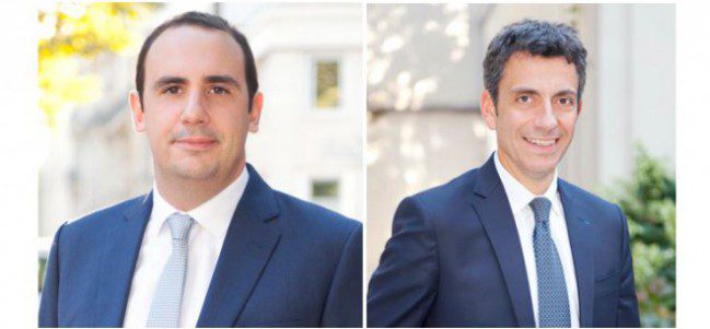 De gauche à droite : Arnaud Bosc et Pierre Gallix