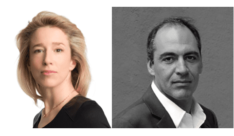 De gauche à droite : Pauline Chatin de Simencourt (17Capital), Pierre-Alexandre Suide (Clairfield International)