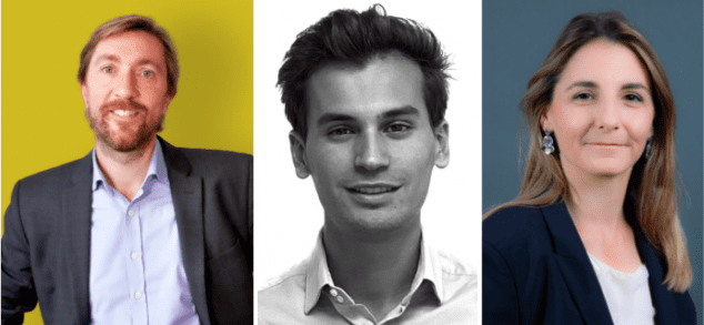 De gauche à droite : Edouard Garand-Clavel (Initiative & Finance), Tom Piperno (Réflexion Capital), Céline Domenget-Morin (Weil Gotshal & Manges)