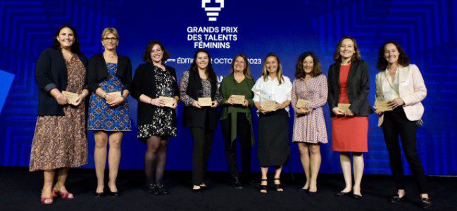 Les lauréates des Grands Prix des talents féminins 2023.