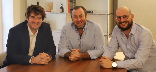 De gauche à droite : Benjamin Wattinne (Sowefund), Marc Ménasé (Founders Future), Georges Viglietti (Sowefund)
