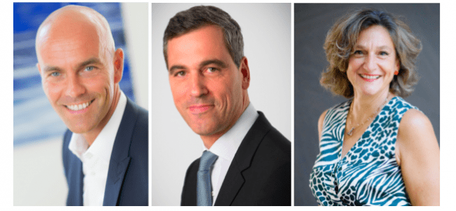 De gauche à droite : Stéphane Pesqué (Raise Ventures), Charles Dupont (Investindustrial), Sandrine Adam (Crédit du Nord)