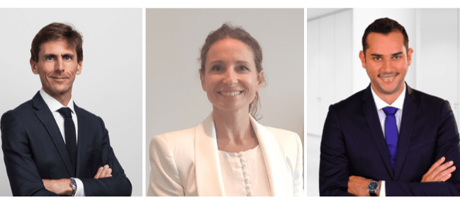 De gauche à droite : Edouard Lesieur (Aldebaran), Cécile Aboulian (Equalis Capital), Axel Rémy (Clearwater)