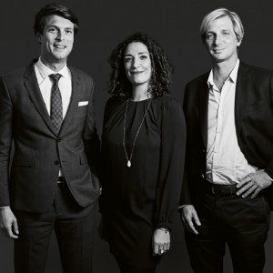 De gauche à droite : Alan Walter, Carine Cohen et Fabien Billet
